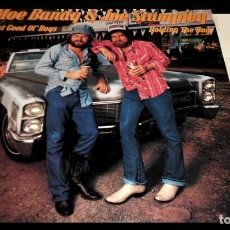 Discos de vinilo: MOE BANDY & JOE STAMPLAY. THE GOOD AL'BOYS. HOLDING THE BAG. COUNTRY. FOLK. LP. VINILO.. Lote 268894009