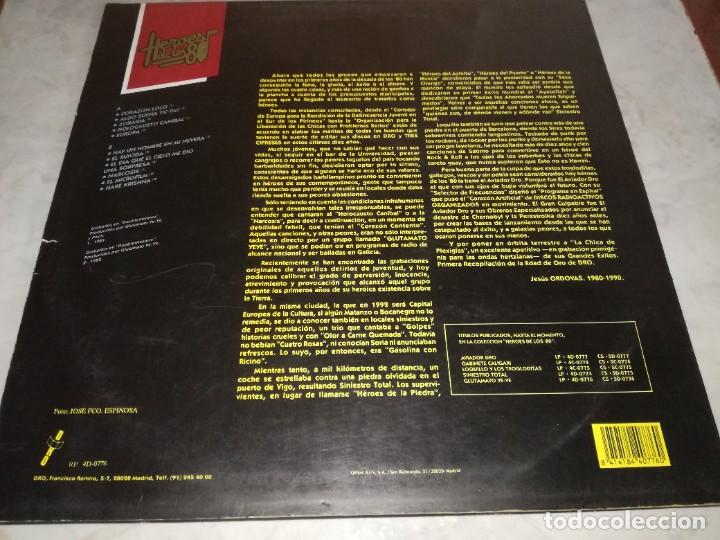 Discos de vinilo: GLUTAMATO YE-YE-HEROES DE LOS 80 - Foto 2