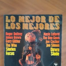 Discos de vinilo: LO MEJOR DE LOS MEJORES - LP DE 1973. Lote 268957224