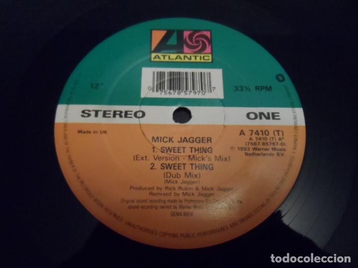 Discos de vinilo: Mick Jagger &lrm;&ndash; Sweet Thing (UK 1993) - Foto 3