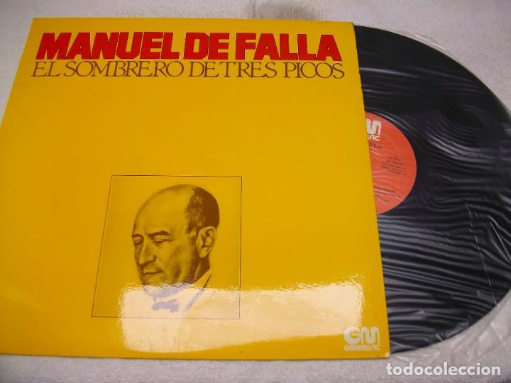 Discos de vinilo: MANUEL de FALLA EL SOMBRERO DE TRES PICOS LP - Foto 1