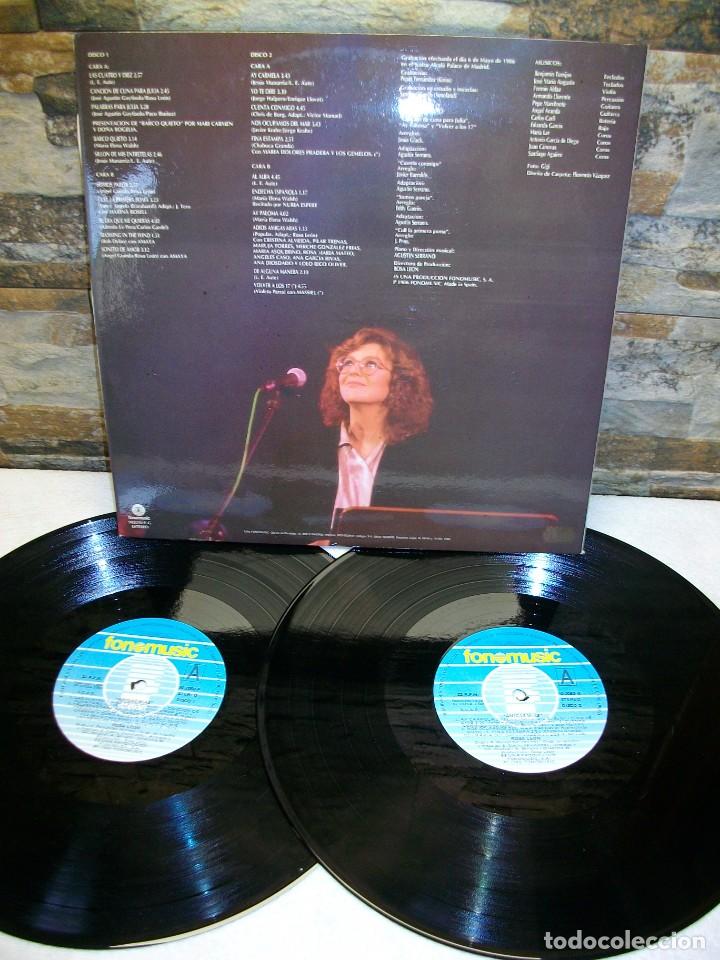 Discos de vinilo: ROSA LE&Oacute;N Amigas Mias DISCO 2 LP - Foto 3