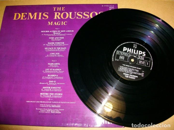 Discos de vinilo: THE DEMIS ROUSSOS MAGIC VINYL LP - Foto 3