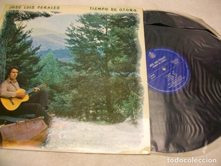 Discos de vinilo: JOSE LUIS PERALES TIEMPO DE OTO&Ntilde;O LP - Foto 1