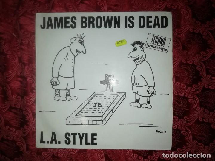 Discos de vinilo: Lp L. A. Style James brown is dead - Foto 1
