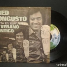 Discos de vinilo: FRED BONGUSTO (SINGLE) MI VERANO CONTIGO AÑO – 1977 PEPETO. Lote 268996804