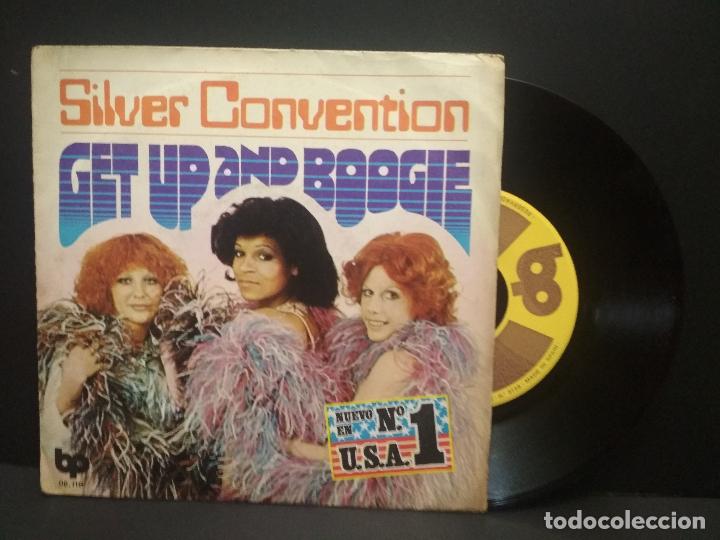 Discos de vinilo: Silver Convention &ndash; Get Up And Boogie Single 1976 PEPETO - Foto 1