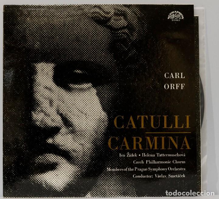 Discos de vinilo: LP. CARL ORFF. CATULLI CARMINA - Foto 1