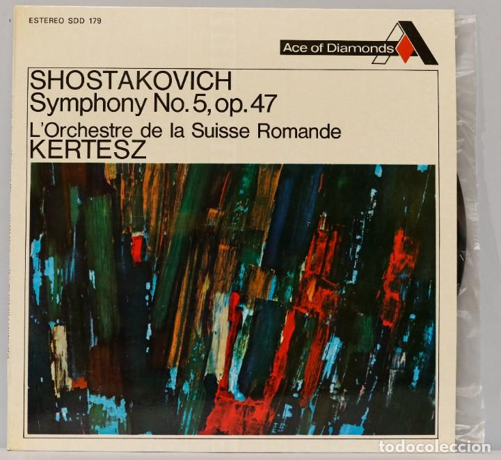 Dischi in vinile: LP. KERTESZ. SHOSTAKOVICH SYMPHONY 5 OP.47