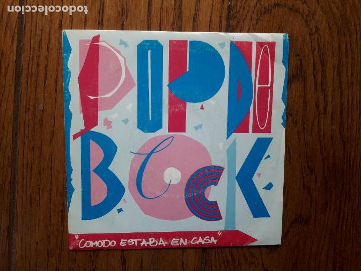 Discos de vinilo: Pop de block - c&oacute;modo estaba en casa (la misma canci&oacute;n en las dos caras) - Foto 1