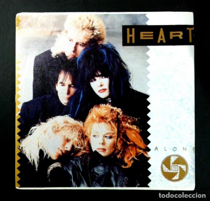 Discos de vinilo: HEART - Alone / Barracuda - SINGLE 1987 - CAPITOL - Foto 1