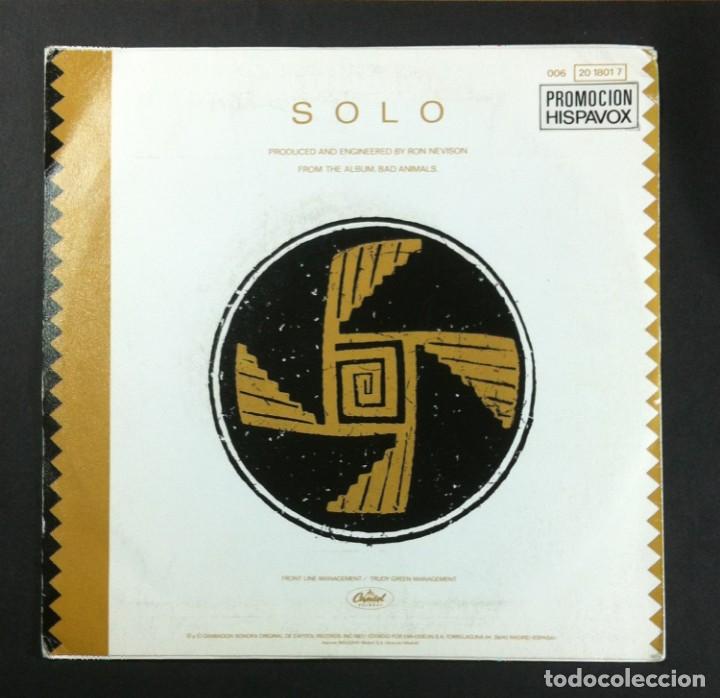 Discos de vinilo: HEART - Alone / Barracuda - SINGLE 1987 - CAPITOL - Foto 2