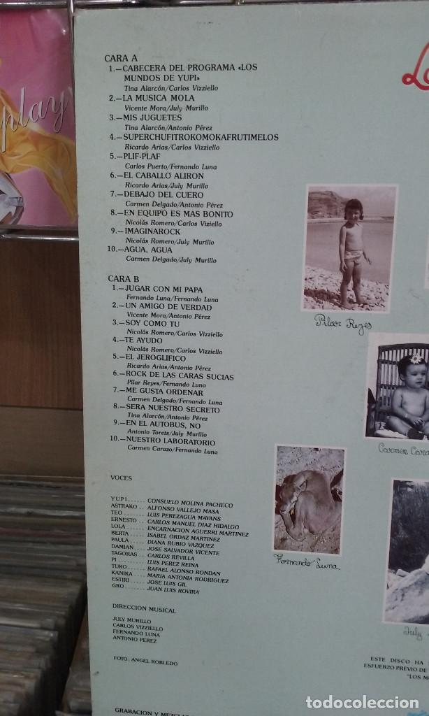 Discos de vinilo: Los mundos de Yupi. RTVE, ref. N3-40016-E - LP - Foto 3