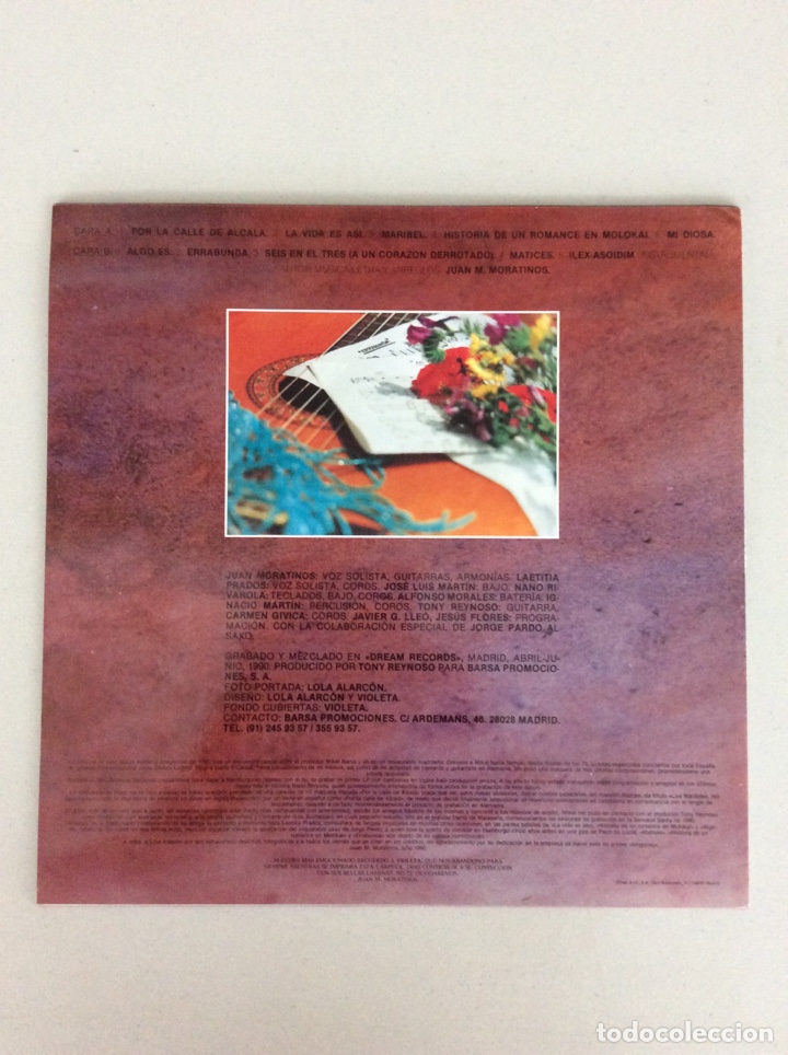 Discos de vinilo: Moratinos. Matices. - Foto 2