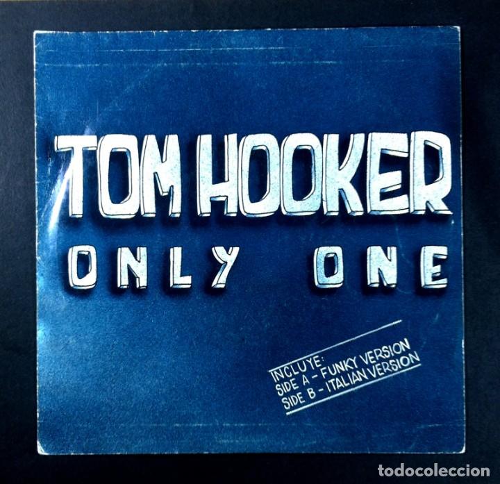 Discos de vinilo: TOM HOOKER - Only One - SINGLE 1987 - JUMP - Foto 1