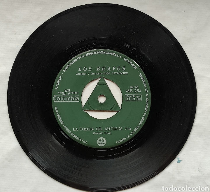 Discos de vinilo: LOS BRAVOS - Foto 3