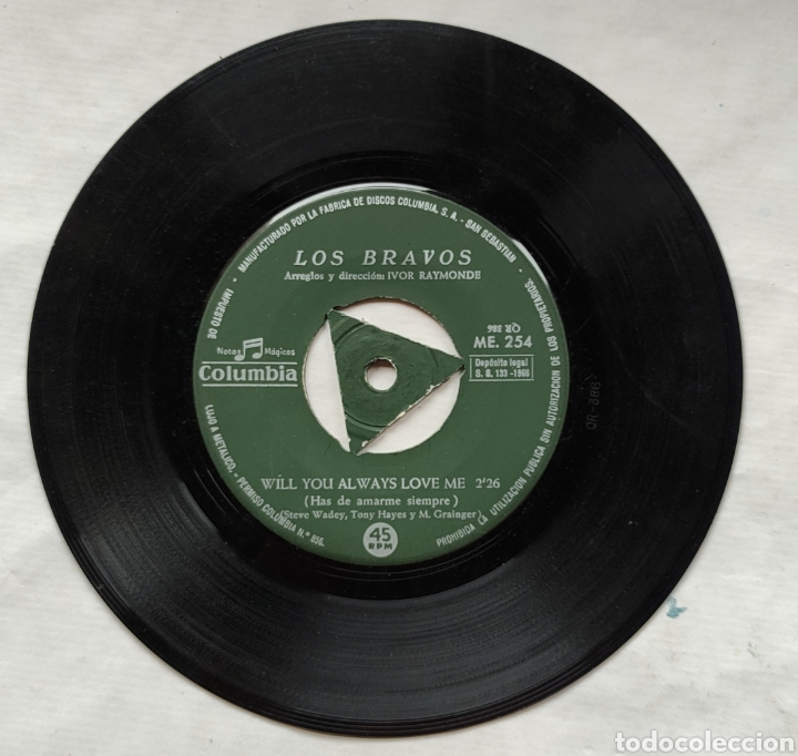 Discos de vinilo: LOS BRAVOS - Foto 5