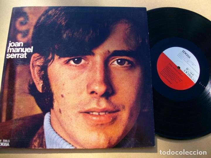 Discos de vinilo: JOAN MANUEL SERRAT COM HO FA EL VENT LP - Foto 1