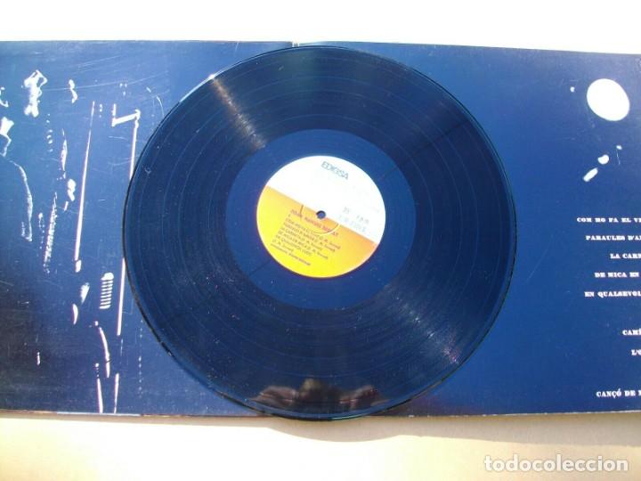 Discos de vinilo: JOAN MANUEL SERRAT COM HO FA EL VENT LP - Foto 2