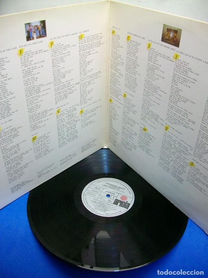 Discos de vinilo: JOAN MANUEL SERRAT Tal com raja LP - Foto 2