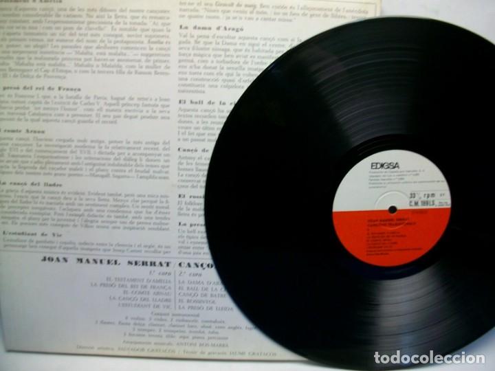Discos de vinilo: JOAN MANUEL SERRAT CAN&Ccedil;ONS TRADICIONALS EDICI&Oacute;N GATEFOLD LP - Foto 2