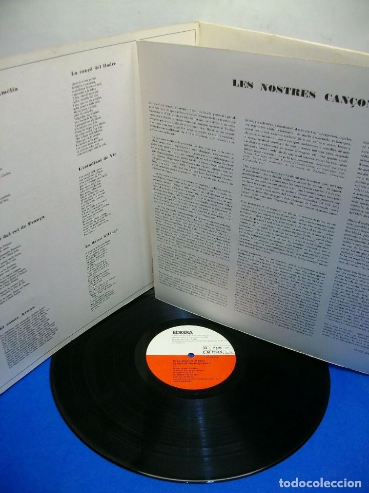 Discos de vinilo: JOAN MANUEL SERRAT CAN&Ccedil;ONS TRADICIONALS EDICI&Oacute;N GATEFOLD LP - Foto 3