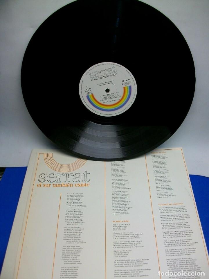 Discos de vinilo: SERRAT EL SUR TAMBI&Eacute;N EXISTE VINYL LP - Foto 3