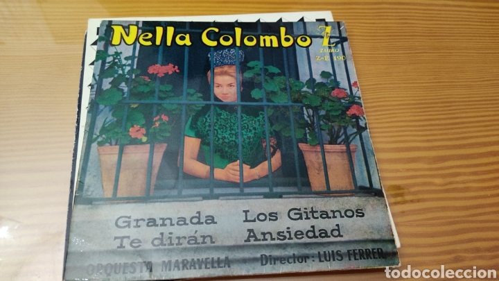Discos de vinilo: Disco vinilo single NELLA COLOMBO - Foto 1