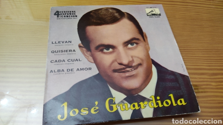 Discos de vinilo: Disco vinilo single JOSE GUARDIOLA - Foto 1