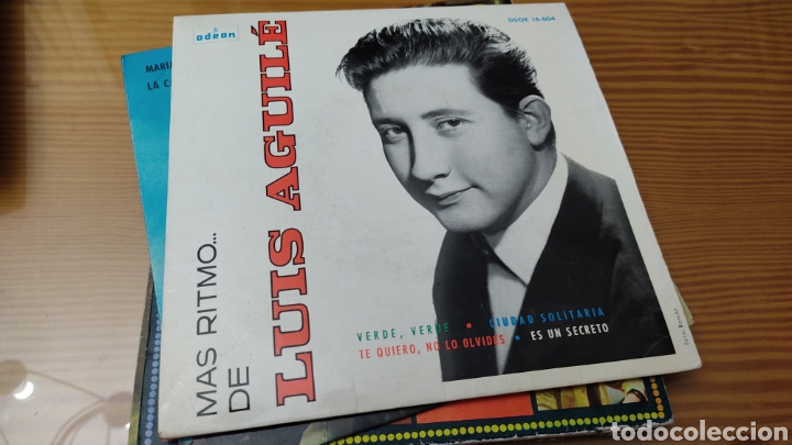 Discos de vinilo: Disco vinilo single LUIS AGUILE - Foto 1