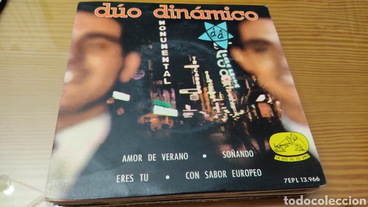 Discos de vinilo: Disco vinilo single DUO DIN&Aacute;MICO - Foto 1