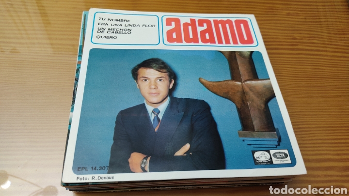 Discos de vinilo: Disco vinilo single ADAMO - Foto 1