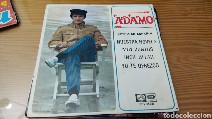 Discos de vinilo: Disco vinilo single ADAMO - Foto 1