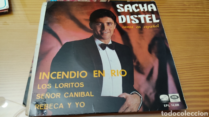 Discos de vinilo: Disco vinilo single SACHA DISTEL - Foto 1