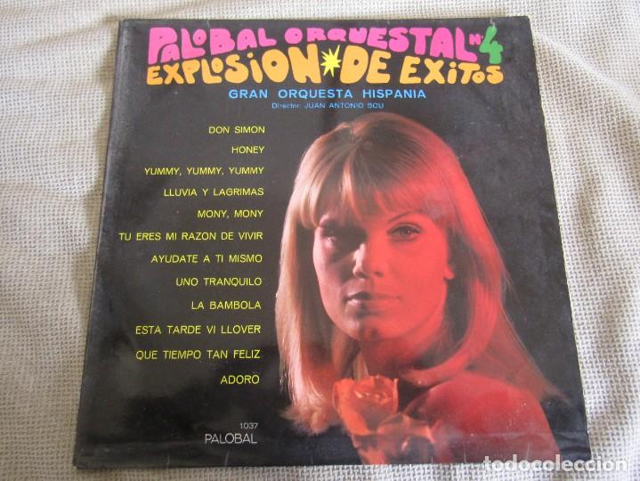 Discos de vinilo: Palobal Orquestal N&ordm; 4 - Explosion de Exitos - Gran Orquesta Hispania LP - Foto 1