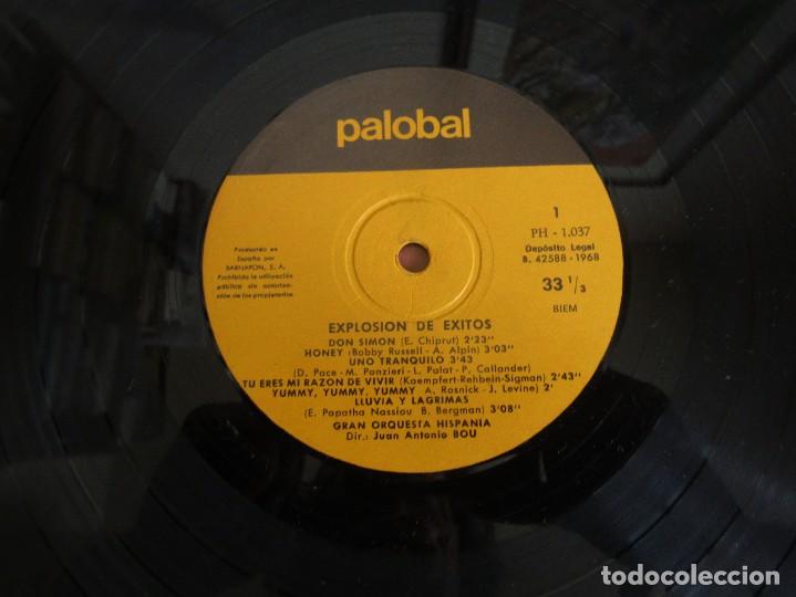 Discos de vinilo: Palobal Orquestal N&ordm; 4 - Explosion de Exitos - Gran Orquesta Hispania LP - Foto 4