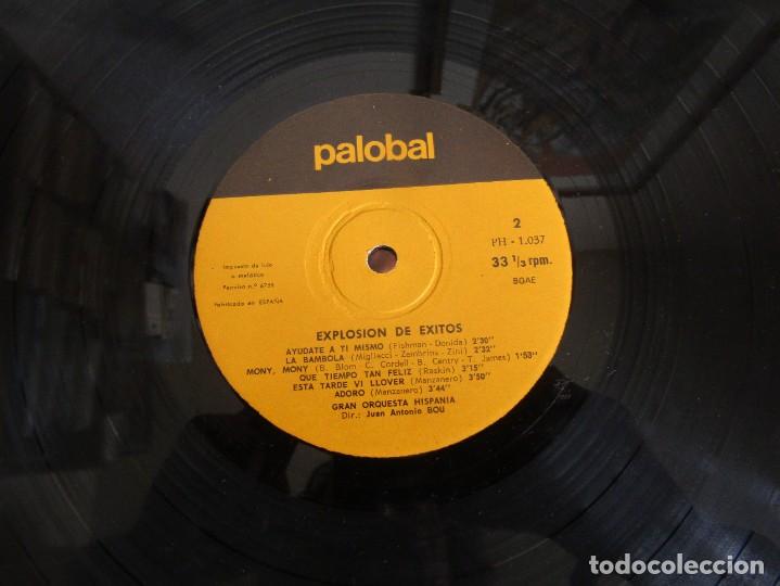 Discos de vinilo: Palobal Orquestal N&ordm; 4 - Explosion de Exitos - Gran Orquesta Hispania LP - Foto 6