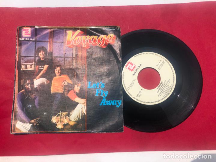 Discos de vinilo: DISCO SINGLE VOYAGE, LETS FLY AWAY, 1979 - Foto 3