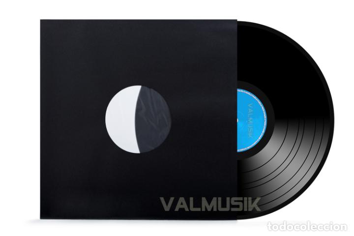 Discos de vinilo: 25 FUNDAS INTERIORES PAPEL NEGRO + ANTIEST&Aacute;TICO PARA DISCOS DE VINILO LP Y MAXI - ALTA CALIDAD -
