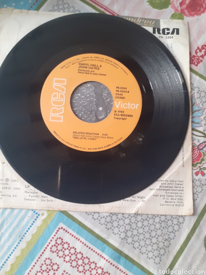 Discos de vinilo: Daryl hall john oates maneater - Foto 3
