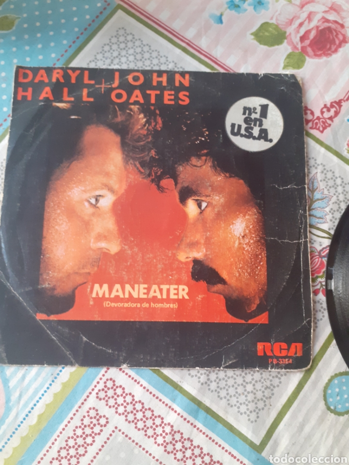 Discos de vinilo: Daryl hall john oates maneater - Foto 1