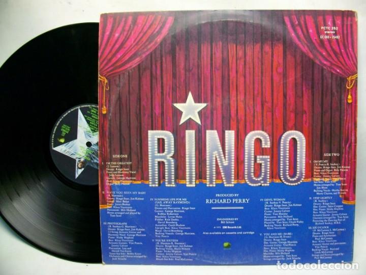 Discos de vinilo: RINGO STARR RINGO ( EX BEATLES) VINYL LP - Foto 2
