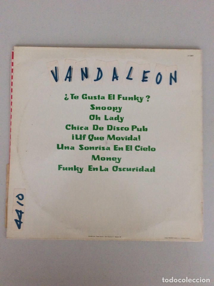 Discos de vinilo: Vandaleon. &iquest;Te gusta el funky? - Foto 2