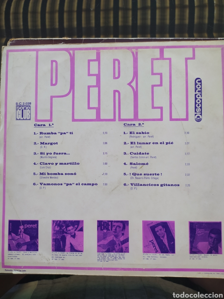 Discos de vinilo: LP de Peret - Foto 2