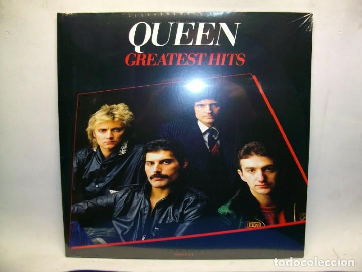 Discos de vinilo: QUEEN LOS GRANDES EXITOS VINILO 2 LP NUEVO Y PRECINTADO - Foto 1