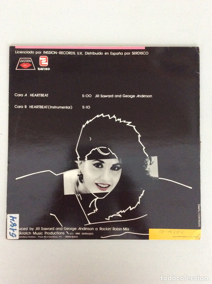 Discos de vinilo: Heart beat. Rawe deal - Foto 2