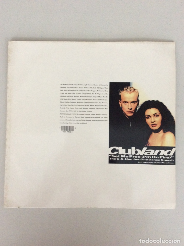 Discos de vinilo: Clubland. Set me free - Foto 1