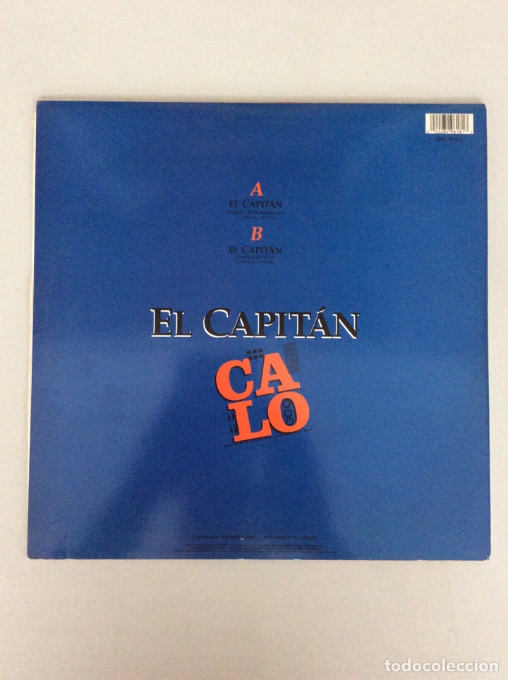 Discos de vinilo: Calo. El capit&aacute;n - Foto 2