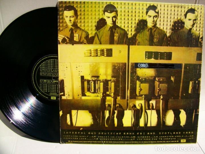 Discos de vinilo: KRAFTWERK COMPUTER WORLD VINYL LP EDICION 1981 - Foto 2