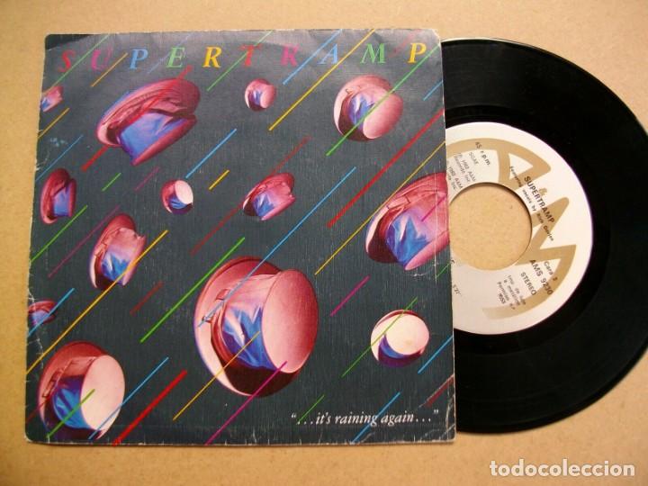 Discos de vinilo: SUPERTRAMP ITS RAINING AGAIN...SINGLE 7&rdquo; - Foto 1